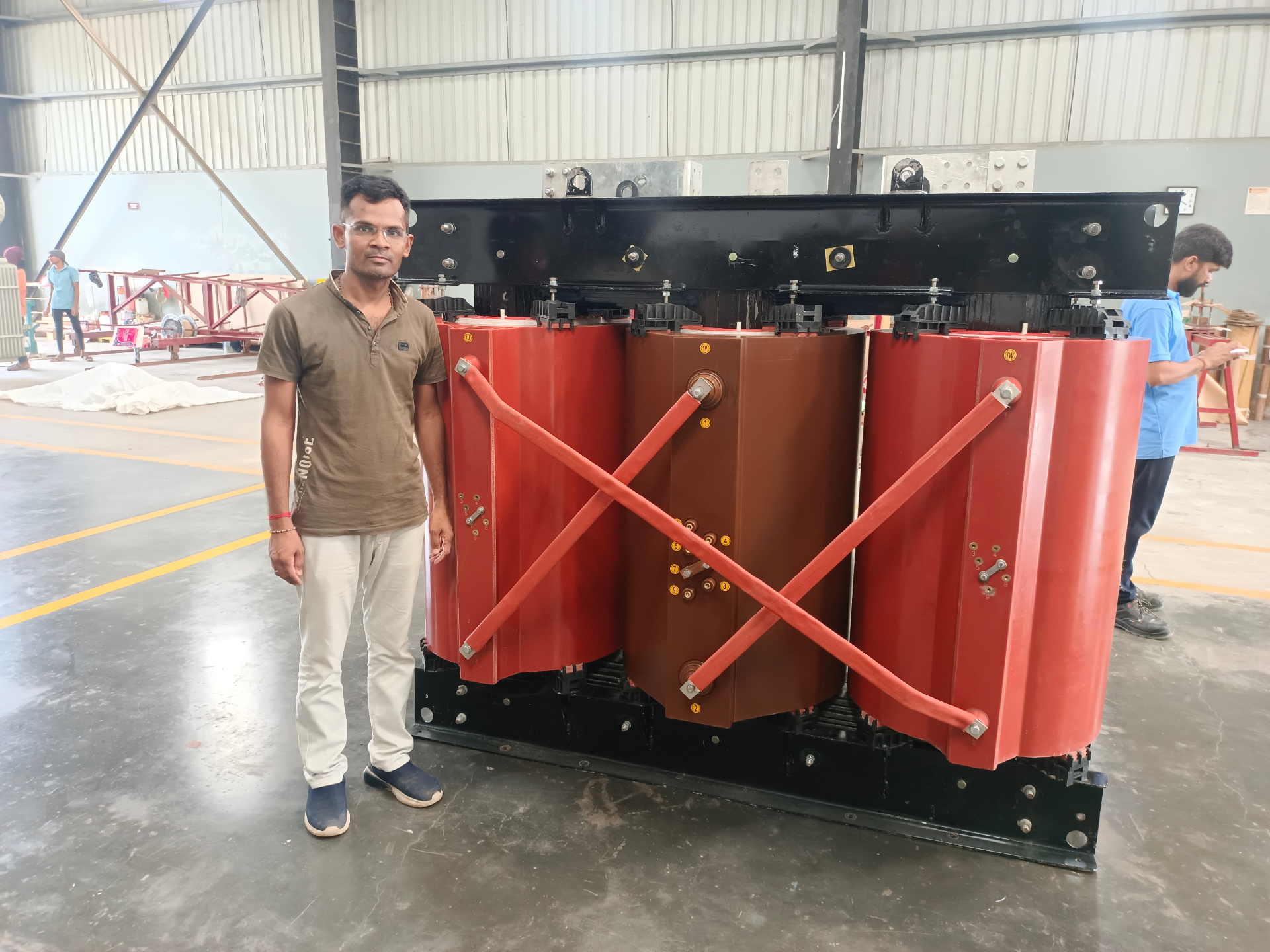 2500 kVA, 11 kV / 433 V Dry Type Cast Resin Transformer — Repairing