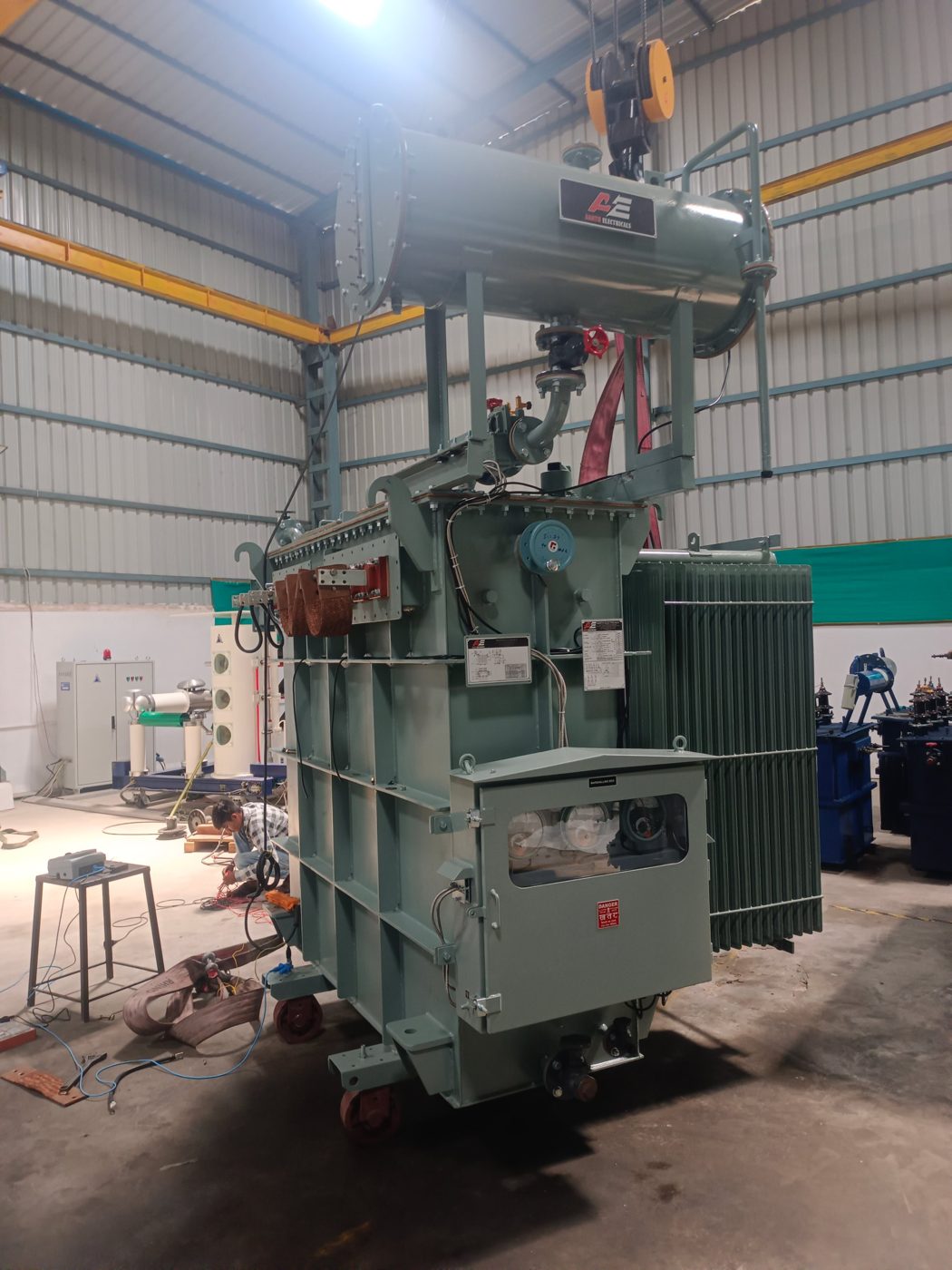 Oil Cooled Transformer — Final Assembly & Testing at Our Works