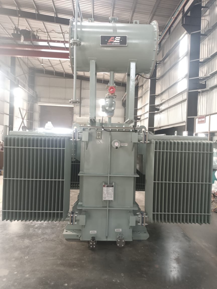 Oil Cooled Transformer with Radiators — Finished Unit